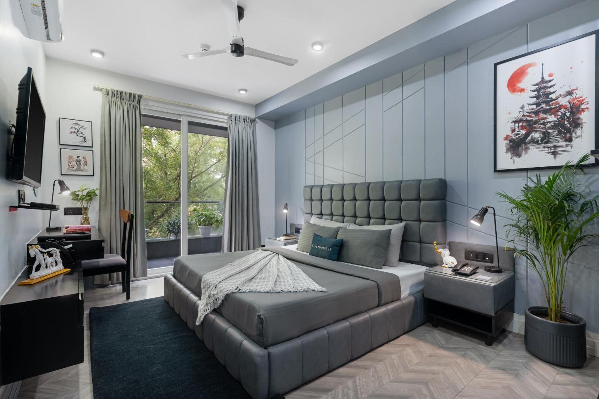 Bedchambers Serviced Apartments - Cyber City Ґурґаон Екстер'єр фото
